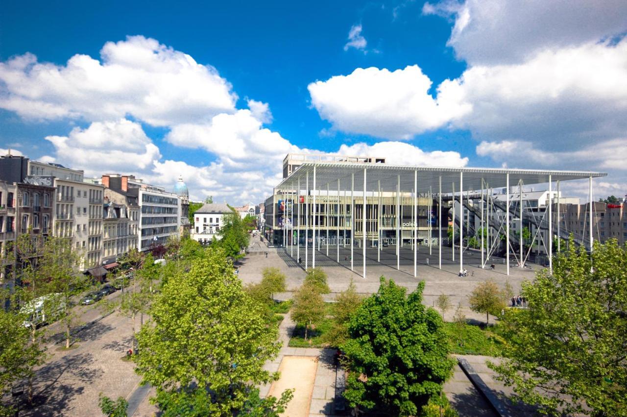 Sleep Inn - Black And White Modern Flat With Cityview Antwerp Exterior photo